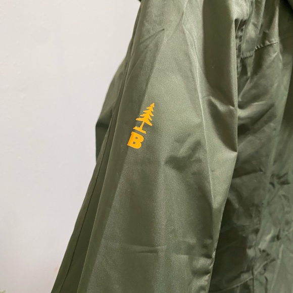 Bass Outdoor Firebird Trail Rain Jacket Green Size Large NWT - Picture 5 of 11